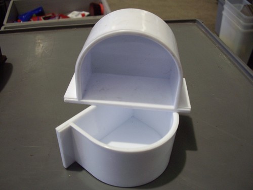Parrot cage cup white - cup,