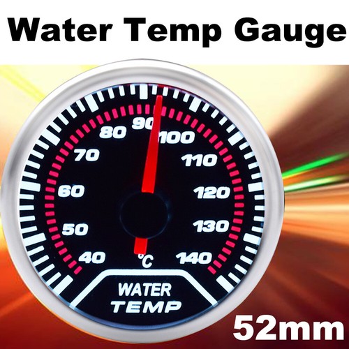 52mm water temp gauge - water,