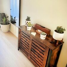 Vintage Industrial Sideboard Kitchen Storage Cabinet Cupboard Console Table