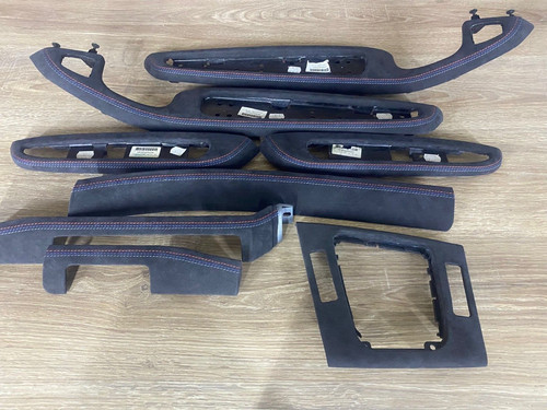 Bmw e46 alcantara tri color - alcantara,