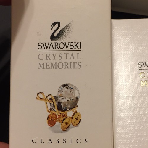 Swarovski swan signed crystal - swan,