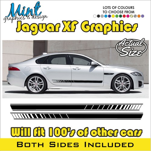 Jaguar side stripes - xe,