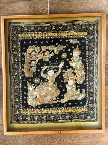 Burmese traditional kalaga - traditional,