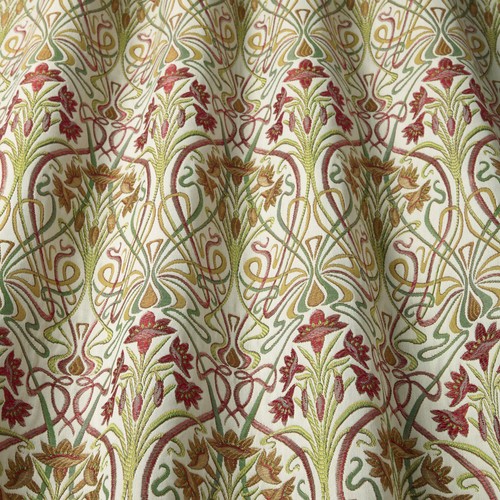 Art nouveau jacquard fabric - art,