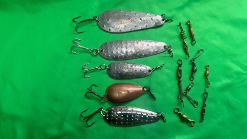 Vintage copper spinners - copper,
