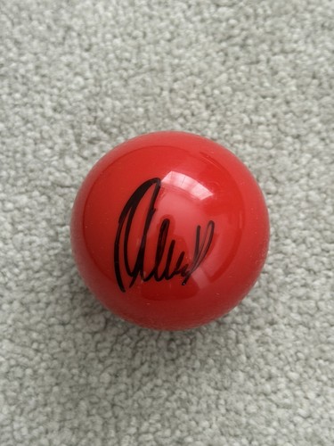 Judd trump signed snooker ball - trump,