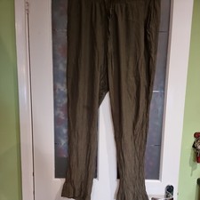 Ladies Green Crinkle