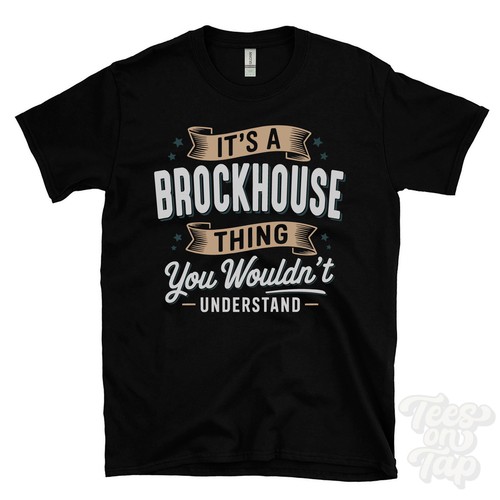 Brockhouse thing you - it's,