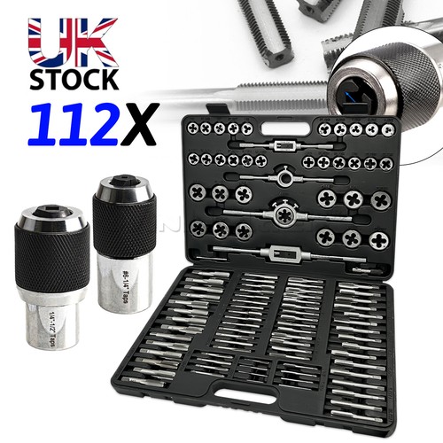 112pcs tap and die - and, metric