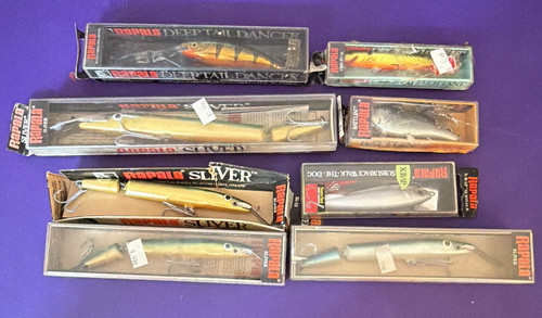 Rapala silver hard bait - hard, lures