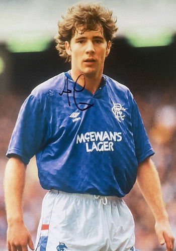 Ally mccoist signed rangers - ally,