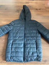Primark Ultra Lightweight Puffer Jacket Mens Blue Size XS Padded Quilted Zip Up