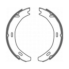 ABE CRM002ABE BRAKE SHOE SET