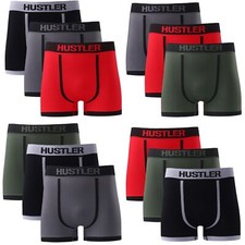 Mens Boxer Shorts 3 Pairs Seamless Trunks Adults Briefs Designer Underwear