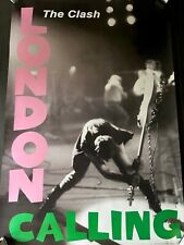 The CLASH Official Dorisimo 'London Calling' Rare Genuine Exhibition Poster