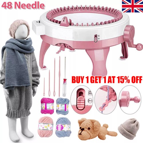 Needle knitting machine - knitting,