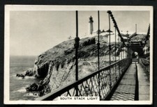 Tobacco Card, Senior Service, COASTWISE, 1939, South Stack Light, #11