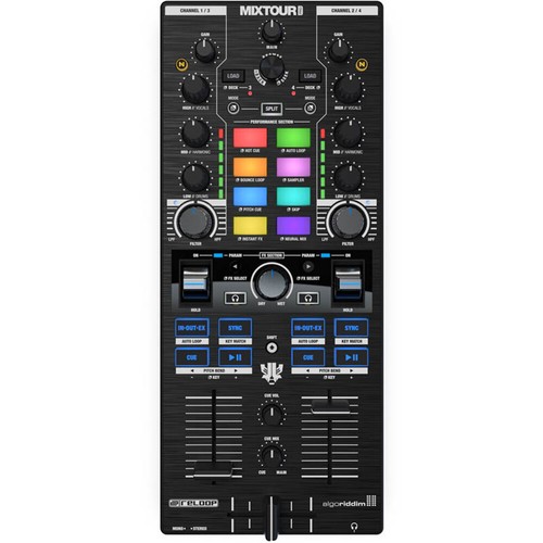 Reloop mixtour pro deck - pro,, 4-deck