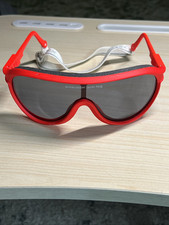 NEW! Uvex RHODE GEAR Polavision HC Red/Black Vintage Sunglasses Made in USA