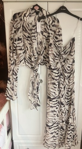 Karen millen zebra print set - karen,