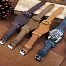 Leather Bund Watch Strap Band
