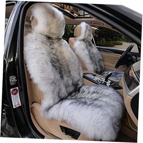 Pair genuine sheepskin car - pair,
