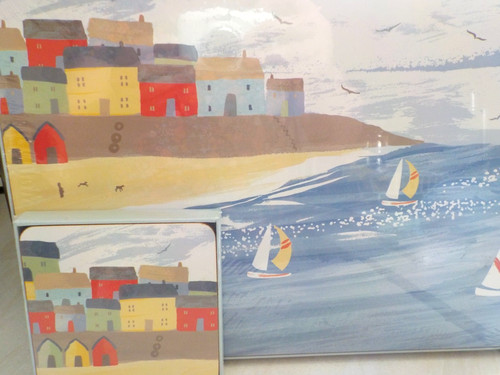 Laura ashley harbour scene - ashley, 'harbour