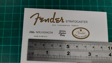 stratocaster waterslide decals