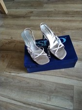 Strappy Shoes Size 4 Pale