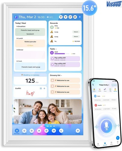 Digital calendar sync - 15.6'',