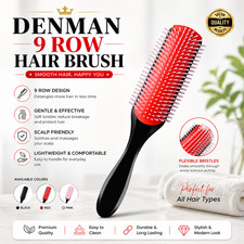 Denman 9 Row Hair Brush