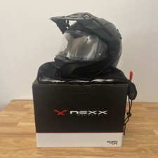 Nexx X.Vilijord Motorcycle Helmet Matt Black Size M Flip Up Modular Motorbike