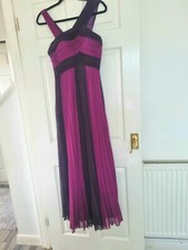 Pleated Evening Gown Size 10