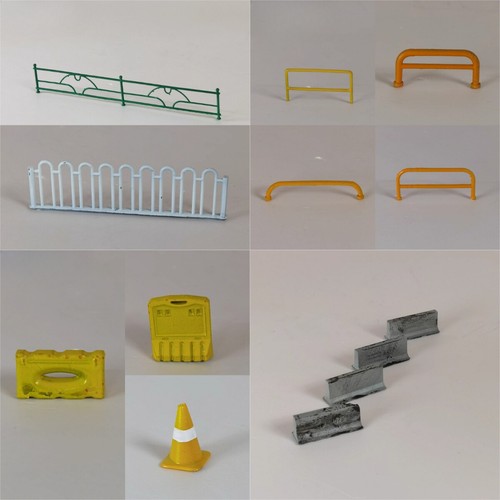Diorama guardrail model - diorama,