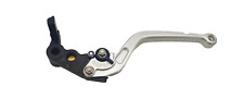 TITAX BRAKE LEVER LONG SILVER SUZUKI TRIUMPH #RS29