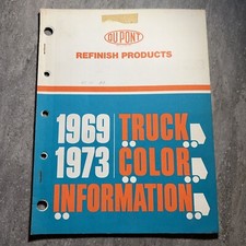 Du Pont 1969-1973 Truck Color