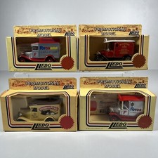 Lledo Promotional Model x4 Diecast Trucks Vans bundle Boxed Vintage 1983