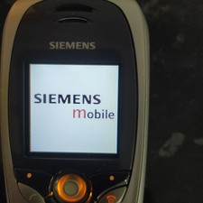 Siemens C72v Retro Vintage Elderly Mobile Phone Untested With Original Charger