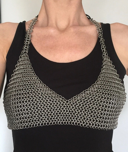 Chainmail aluminum top antique - top,