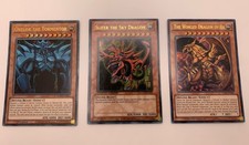 Yugioh Egyptian God Cards Set
