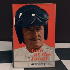 SIGNED GRAHAM HILL LIFE AT THE
