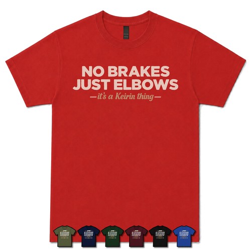 Brakes just elbows keirin - elbows,