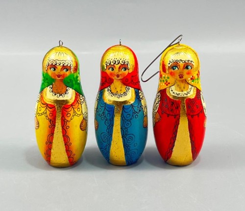Russian folk art wooden hand - russian,