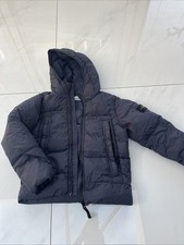 Stone Island Boys Coat Navy 8
