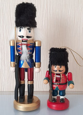 Two Christmas Nutcracker Soldiers