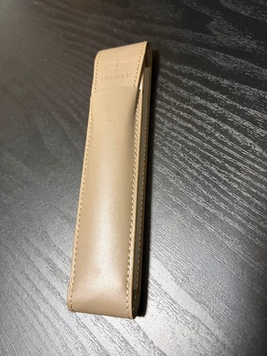 Parker pen case - pen, leather
