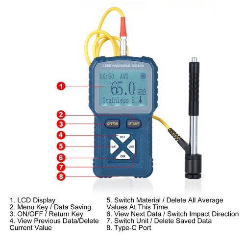 200 digital leeb hardness - digital,
