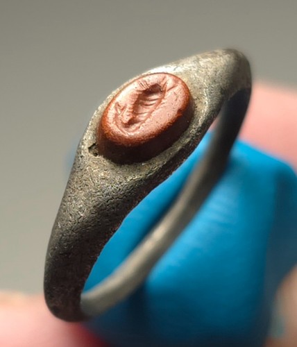 Ancient roman silver ring - roman,