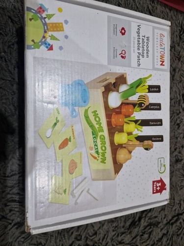 Little town wooden - little, tabletop