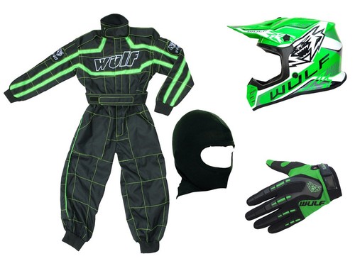 Kids wulfsport green - kids,